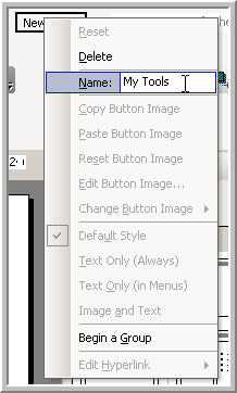 Adding Commands to a new powerpoint menu