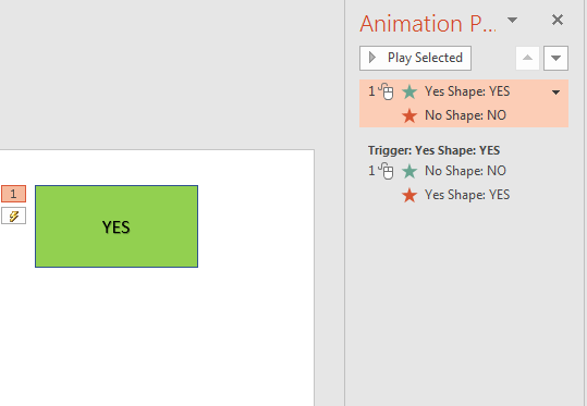 Select all animations